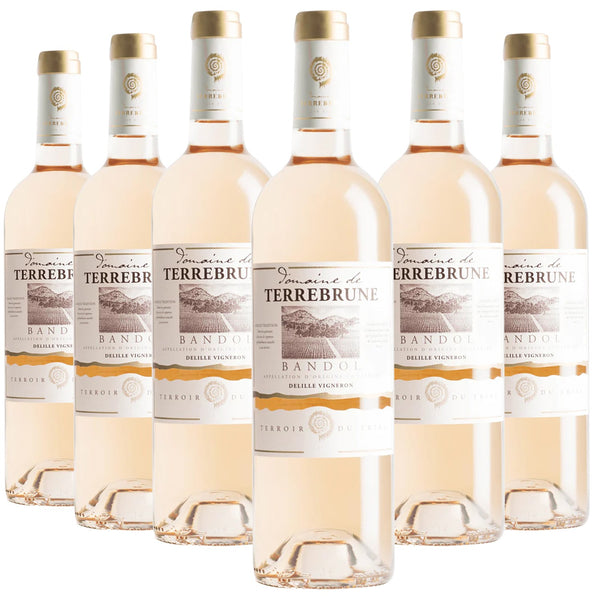 domaine terrebrune bandol rose case of 6 available to buy online