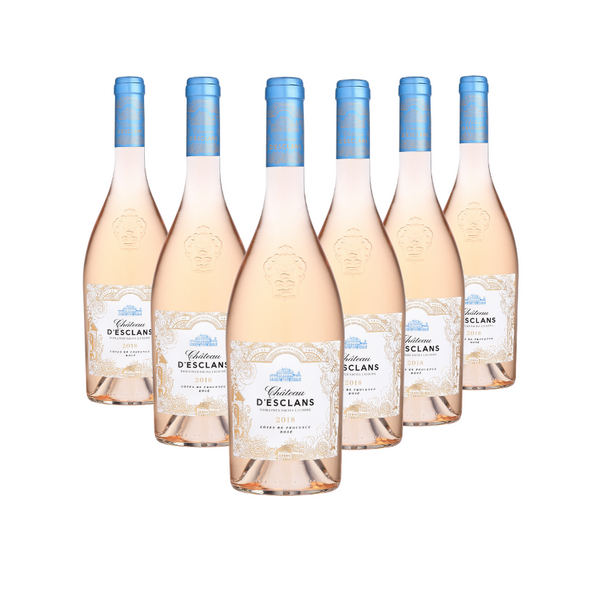 Chateau d’Esclans rosé wine - 6 x 75cl