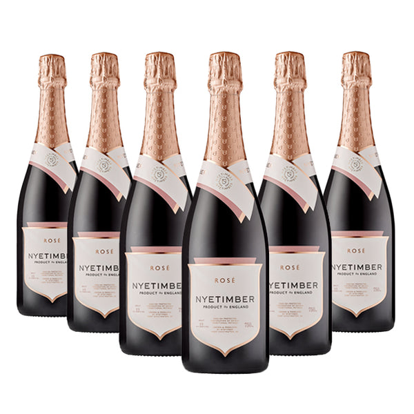 Nyetimber Sparkling Rosé - case of 6 x 75cl available to buy online